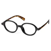 Round Black Eyeglasses