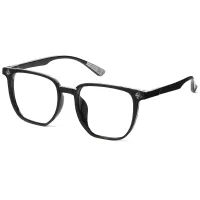 Square Black Eyeglasses