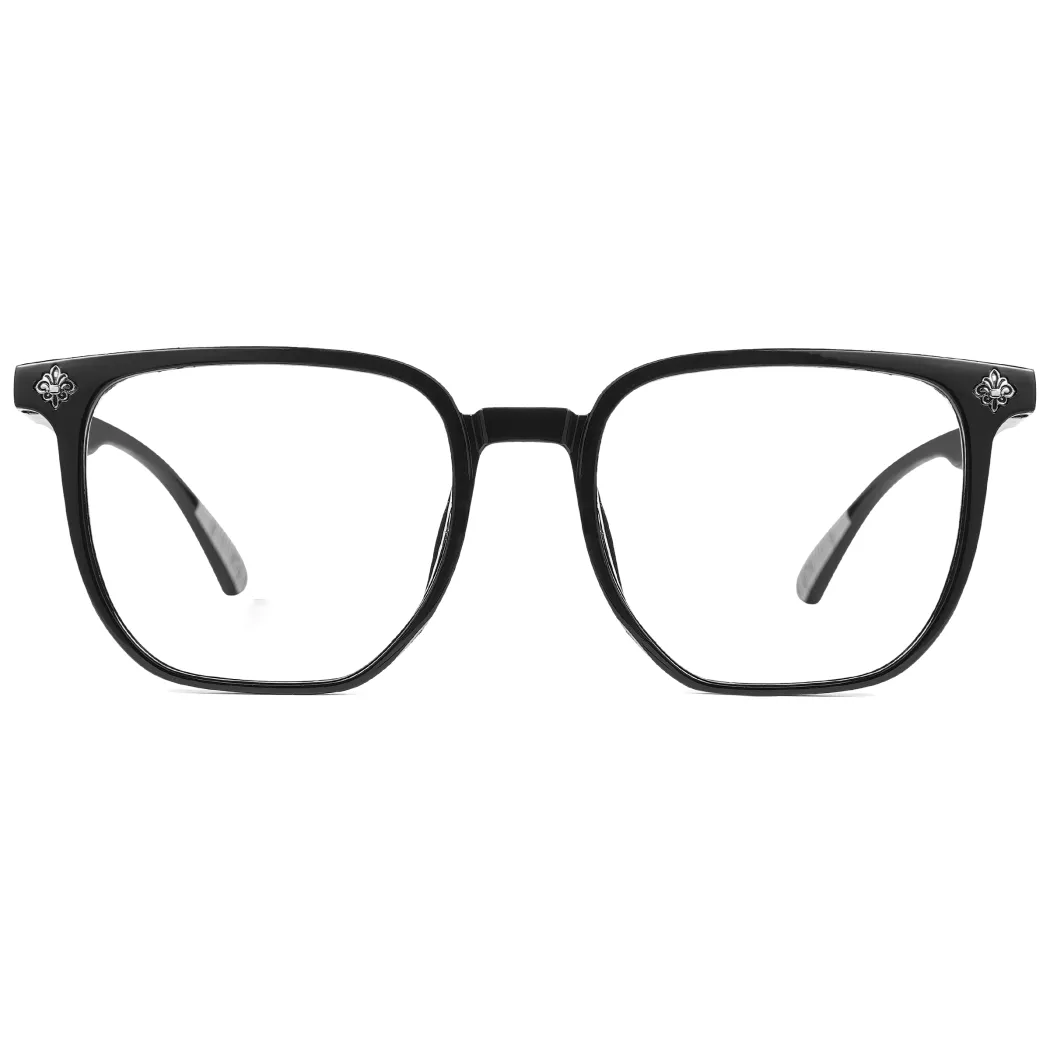Square Black Eyeglasses
