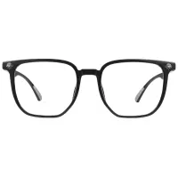 Square Black Eyeglasses