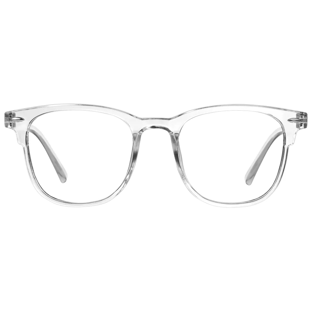 Square Clear Eyeglasses