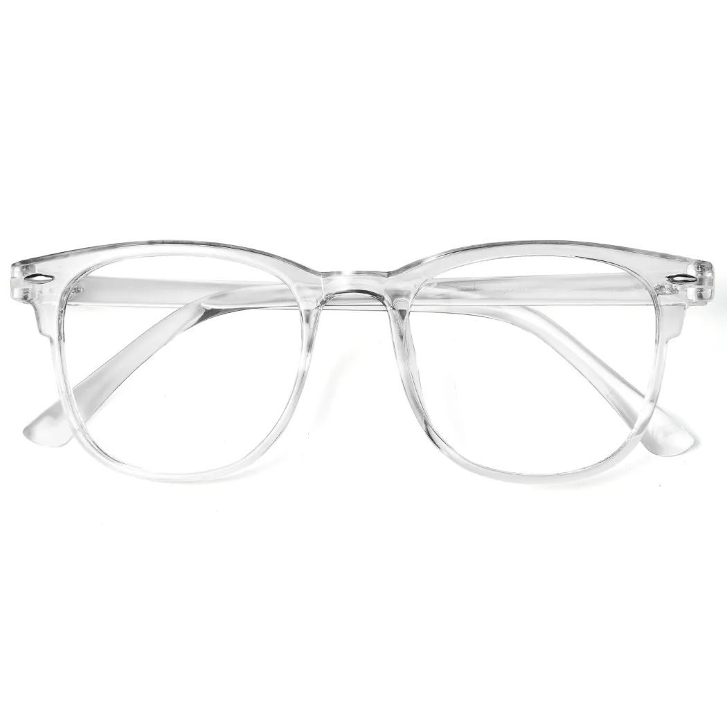 Square Clear Eyeglasses
