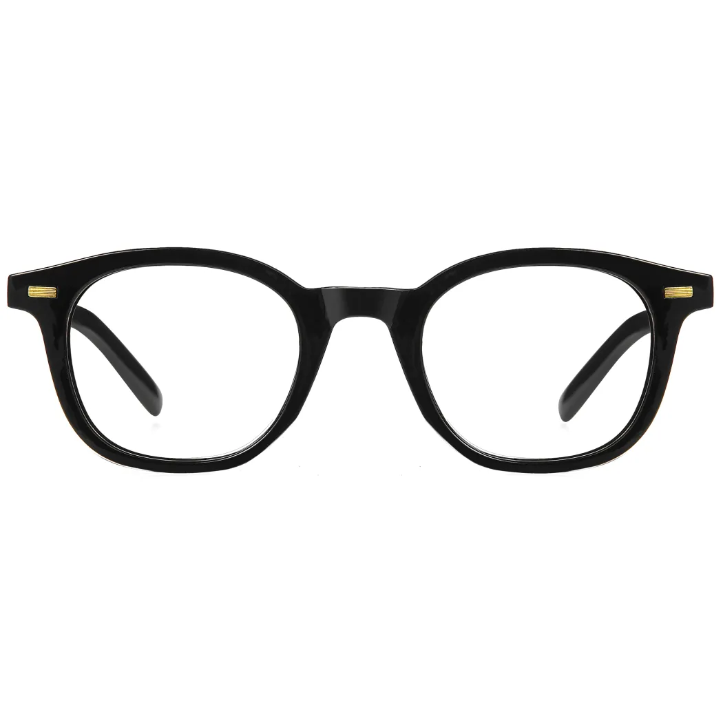 Square Black Eyeglasses