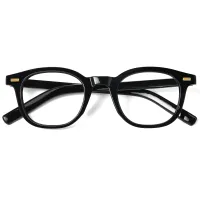 Square Black Eyeglasses
