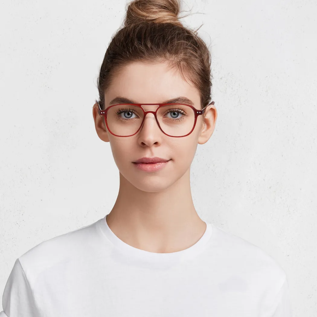 Aviator Black Eyeglasses