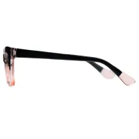 Cat-eye Black/Pink Gold Eyeglasses