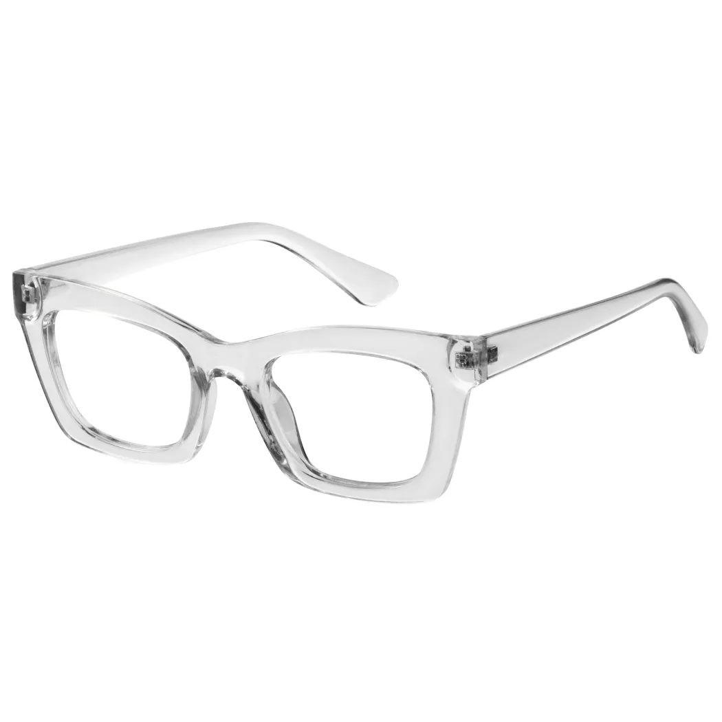 Cat-eye Clear Eyeglasses