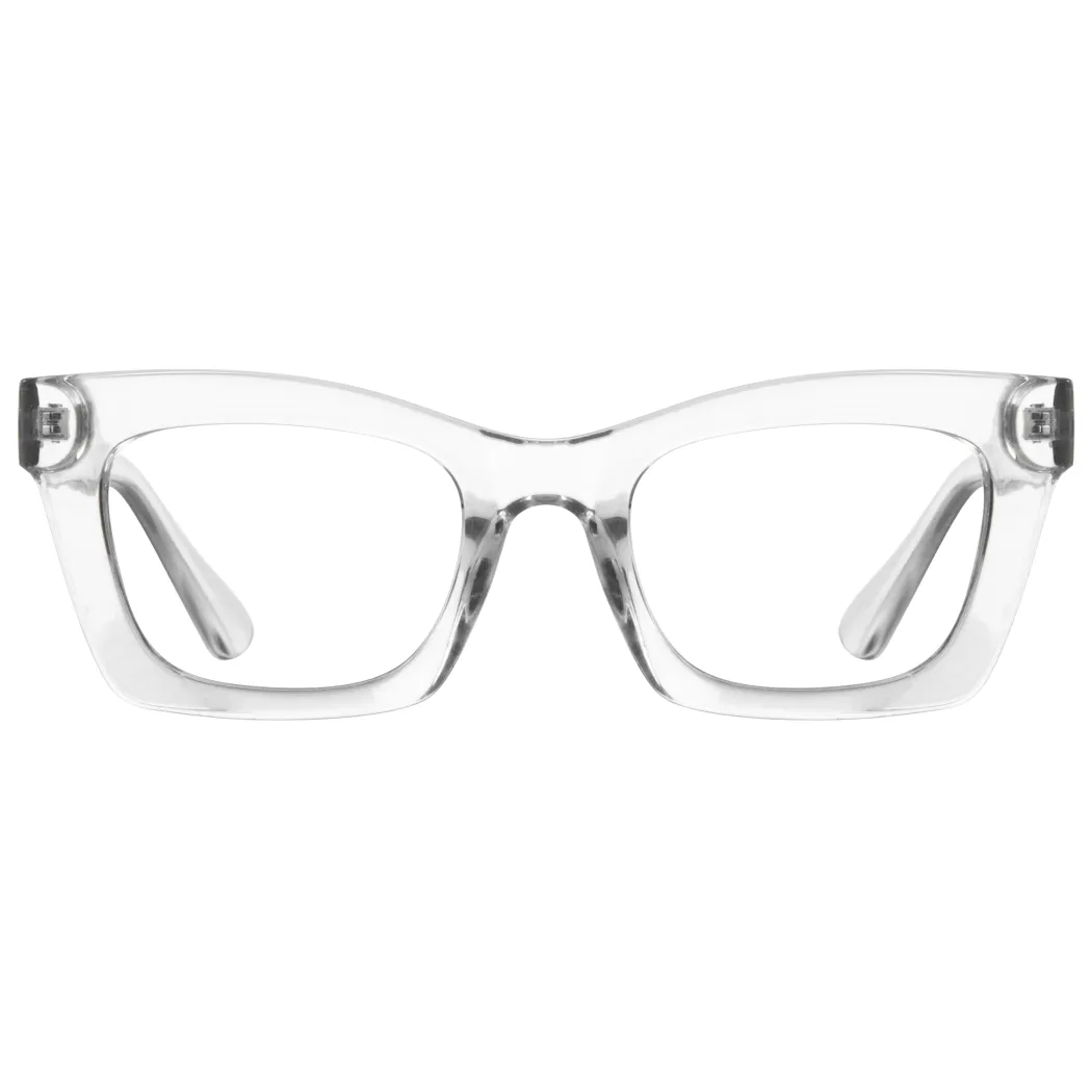 Cat-eye Clear Eyeglasses