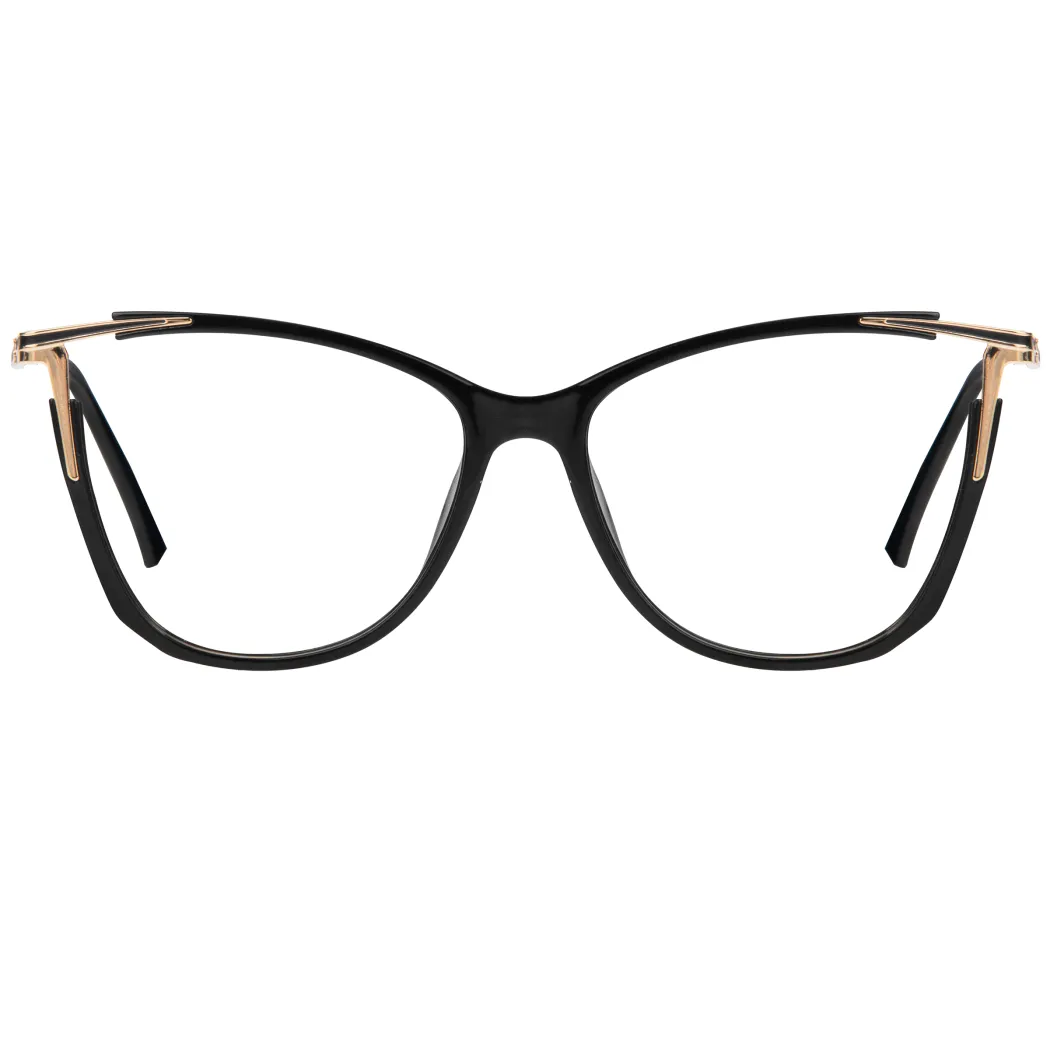 Cat-eye Black Eyeglasses