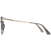 Cat-eye Transparent Gray Eyeglasses