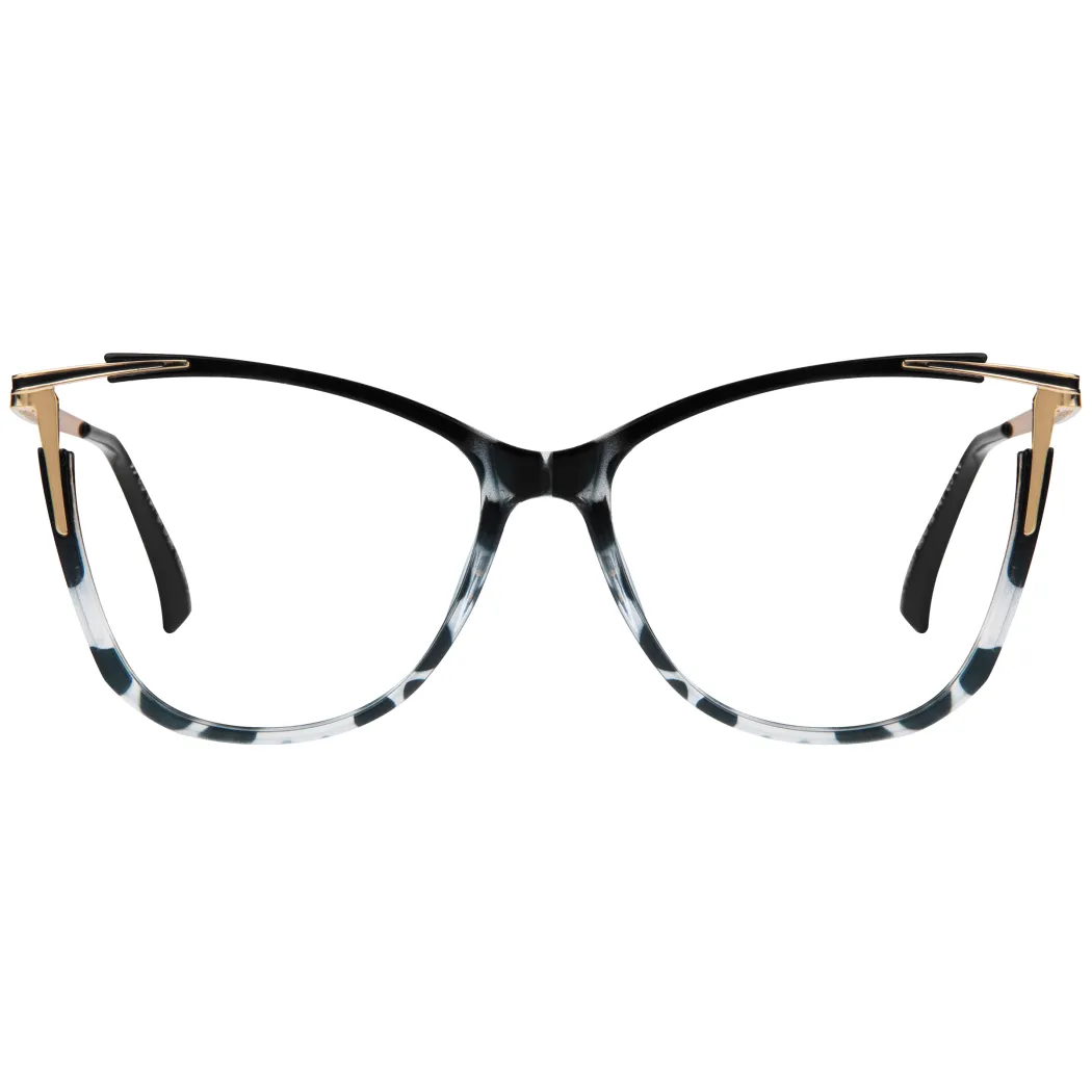 Cat-eye Ivory Tortoiseshell Eyeglasses
