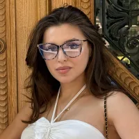 Cat-eye Ivory Tortoiseshell Eyeglasses