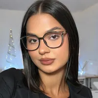 Cat-eye Gradient Red Eyeglasses