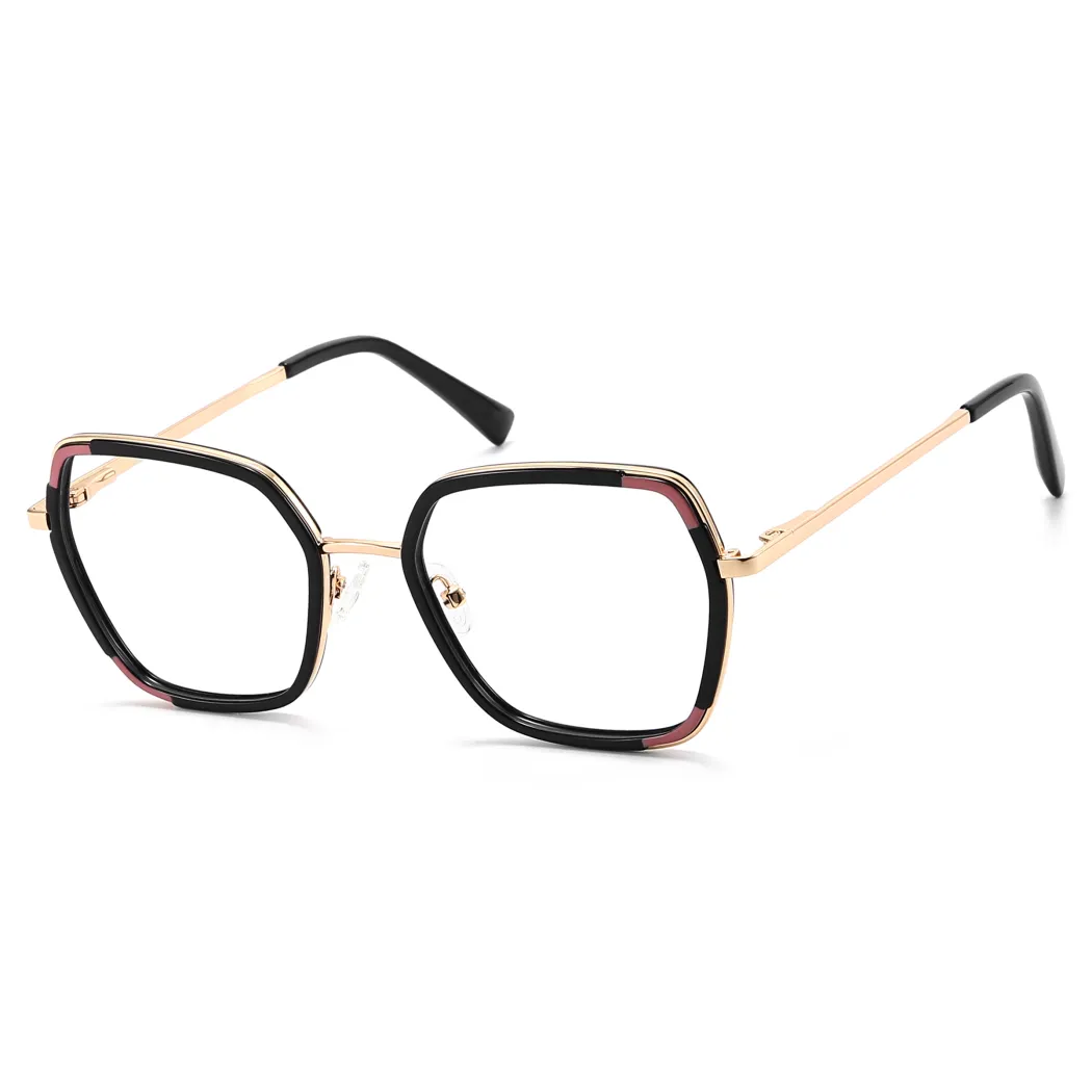 Geometric Black Eyeglasses