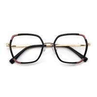 Geometric Black Eyeglasses