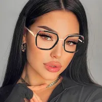 Geometric Rose Gold Eyeglasses