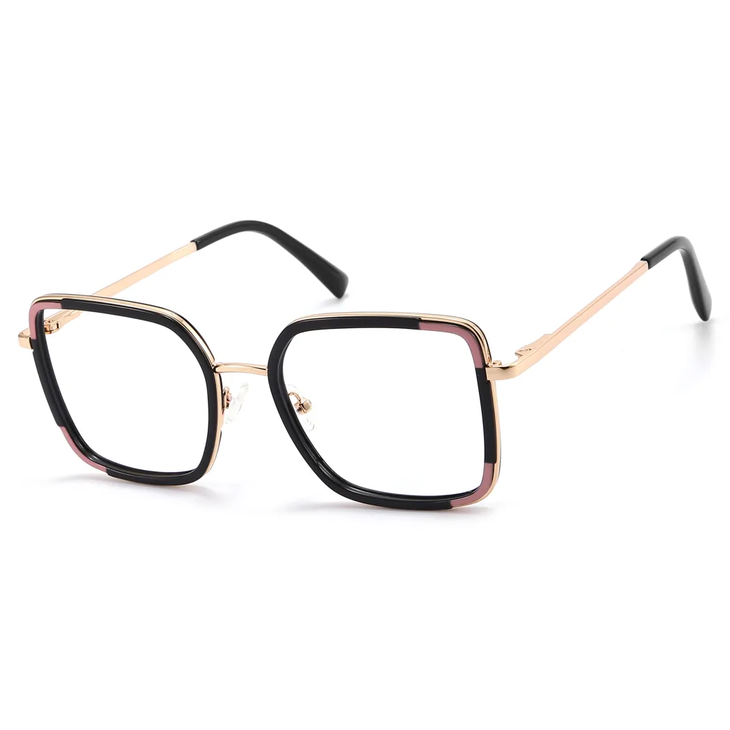 Square Black Eyeglasses