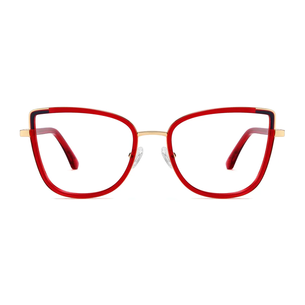Cat-eye Red Eyeglasses