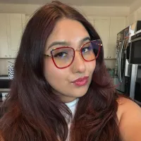 Cat-eye Red Eyeglasses