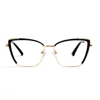 Cat-eye Black Eyeglasses