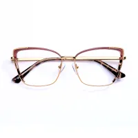 Cat-eye Pink/Tortoiseshell Eyeglasses