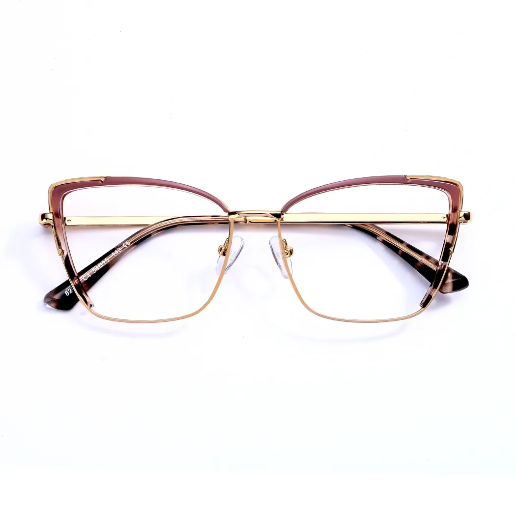 Cat-eye Pink/Tortoiseshell Eyeglasses