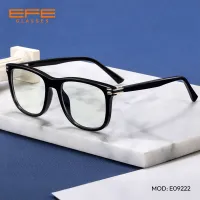 Square Dark Green Eyeglasses