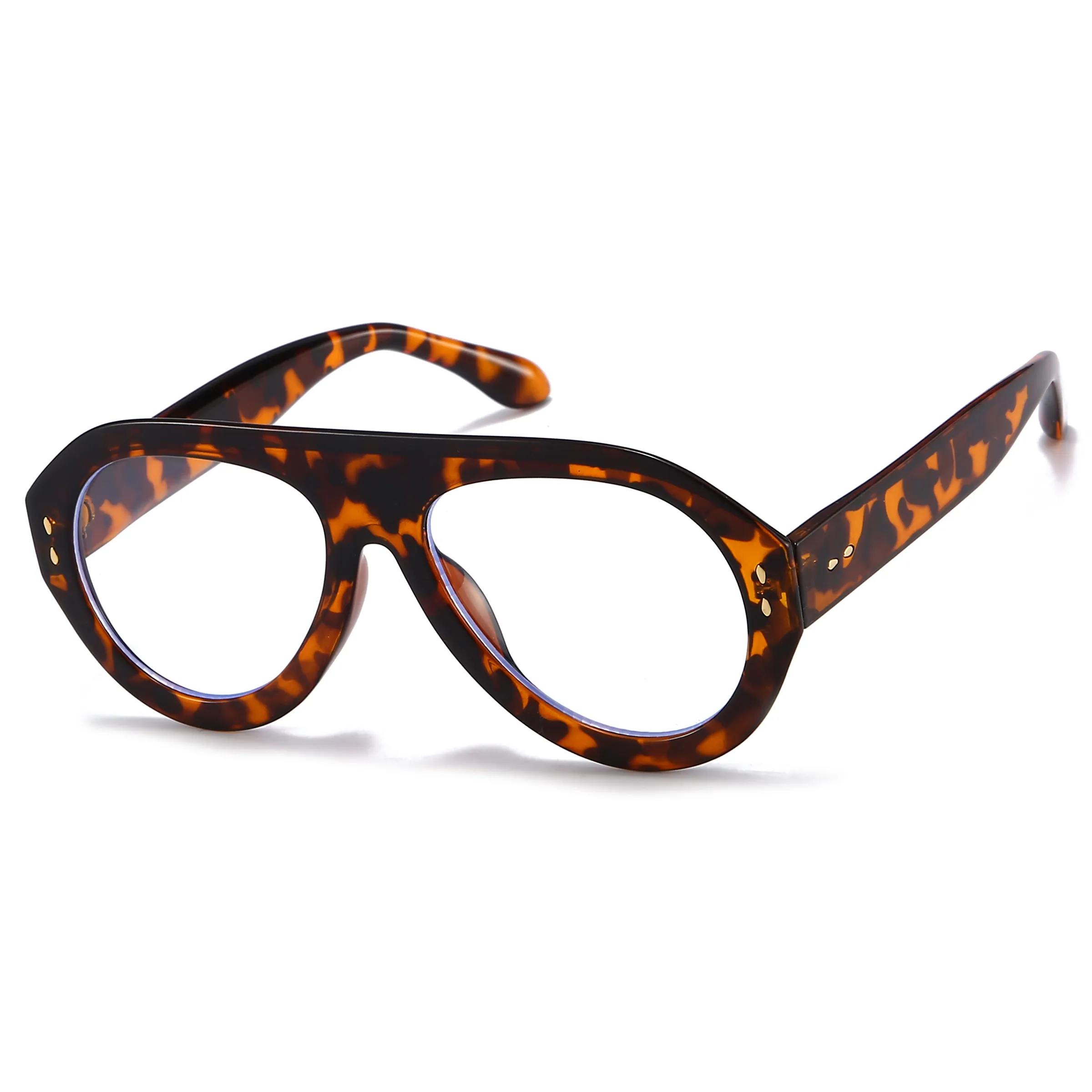 Aviator Tortoiseshell Eyeglasses