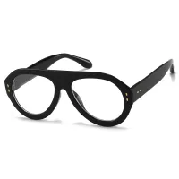 Aviator Black Eyeglasses