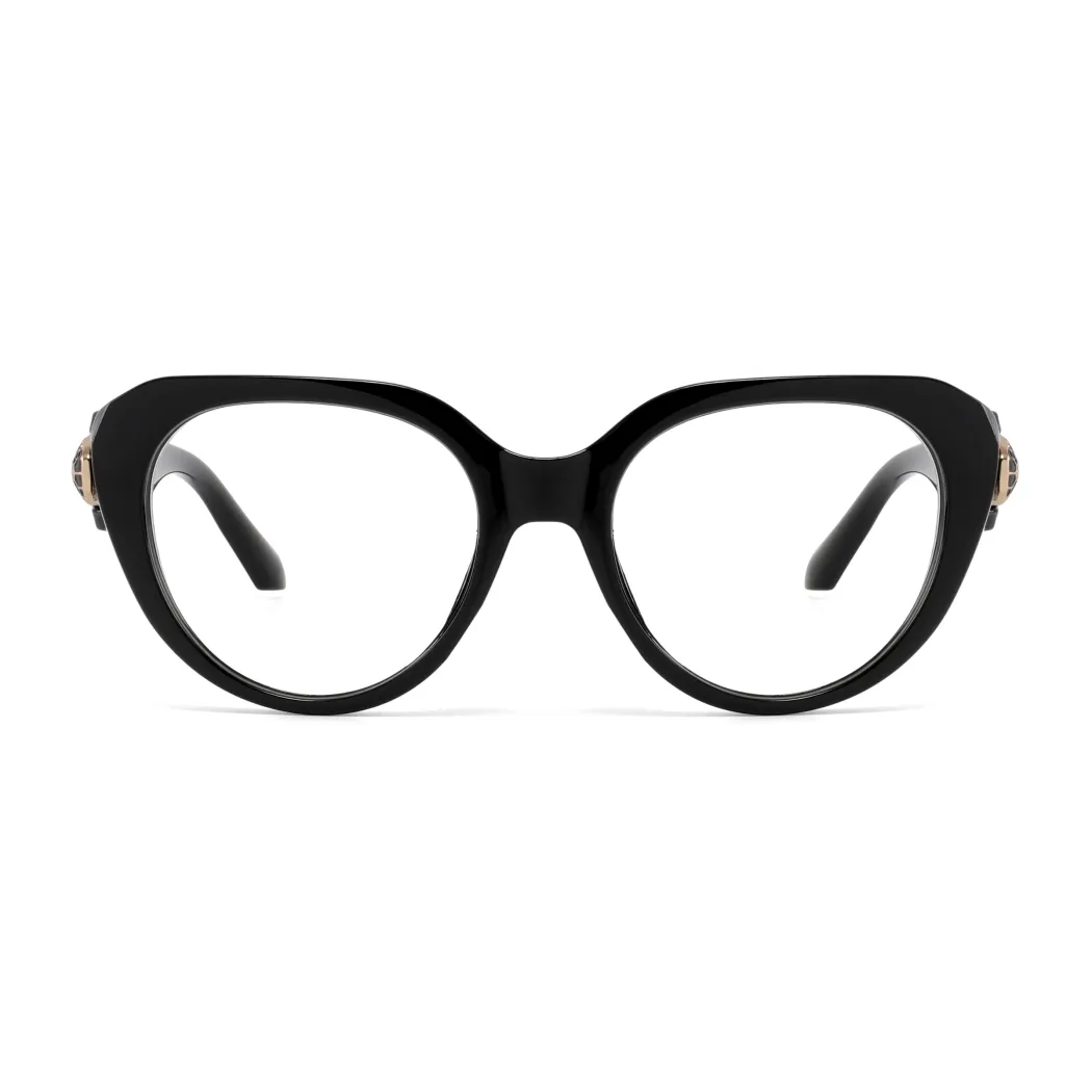 Cat-eye Black Eyeglasses