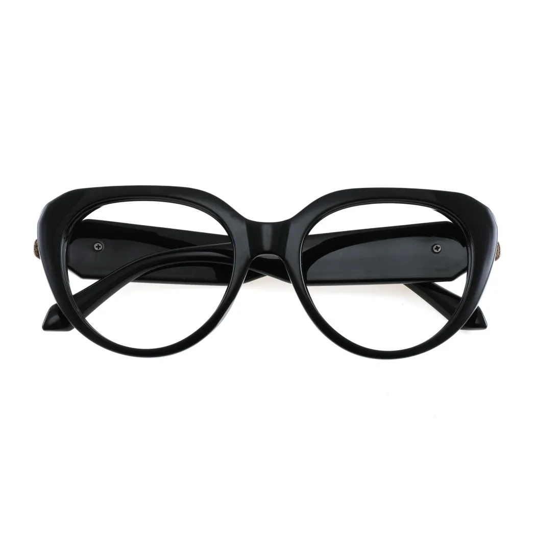 Cat-eye Black Eyeglasses