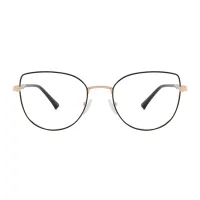 Cat-eye Black Eyeglasses