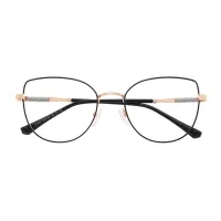 Cat-eye Black Eyeglasses