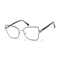 Square Black Eyeglasses