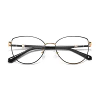 Oval Black Eyeglasses