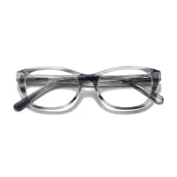 Oval Tortoiseshell Purple