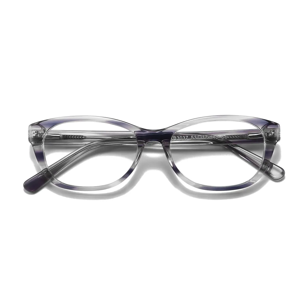 Oval Tortoiseshell Purple