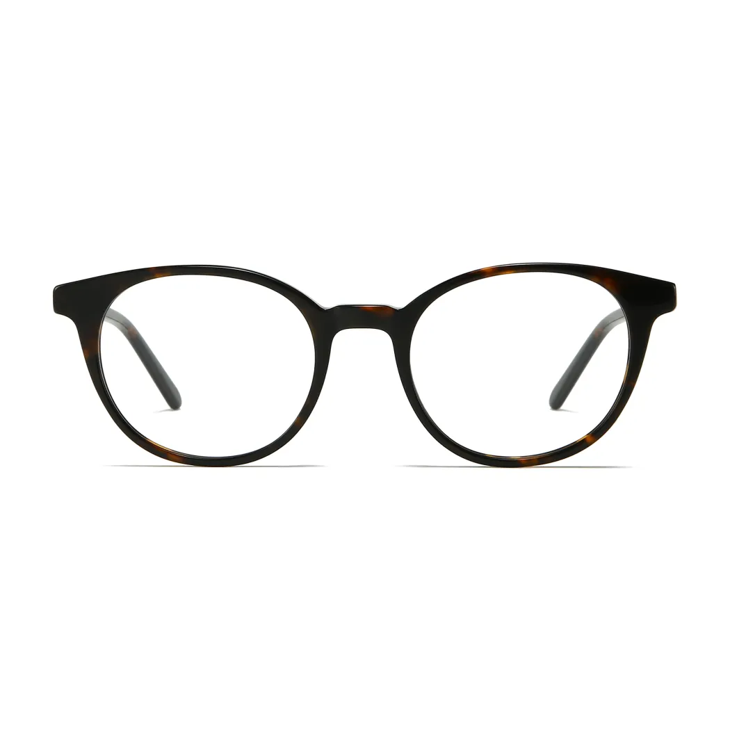 Oval Tortoiseshell Eyeglasses