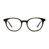Oval Tortoiseshell Eyeglasses