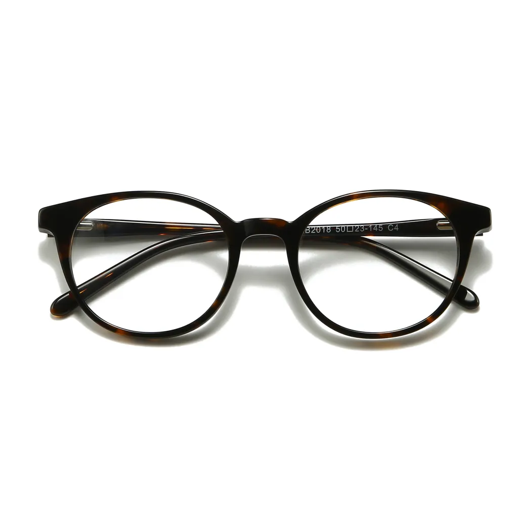 Oval Tortoiseshell Eyeglasses