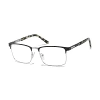 Browline Gun Eyeglasses