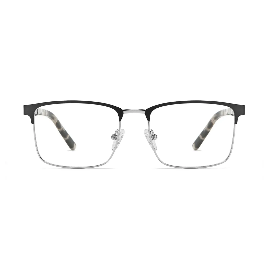 Browline Gun Eyeglasses