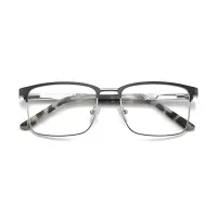 Browline Gun Eyeglasses