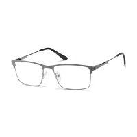 Browline Rectangle Grey