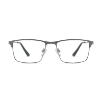 Browline Rectangle Grey