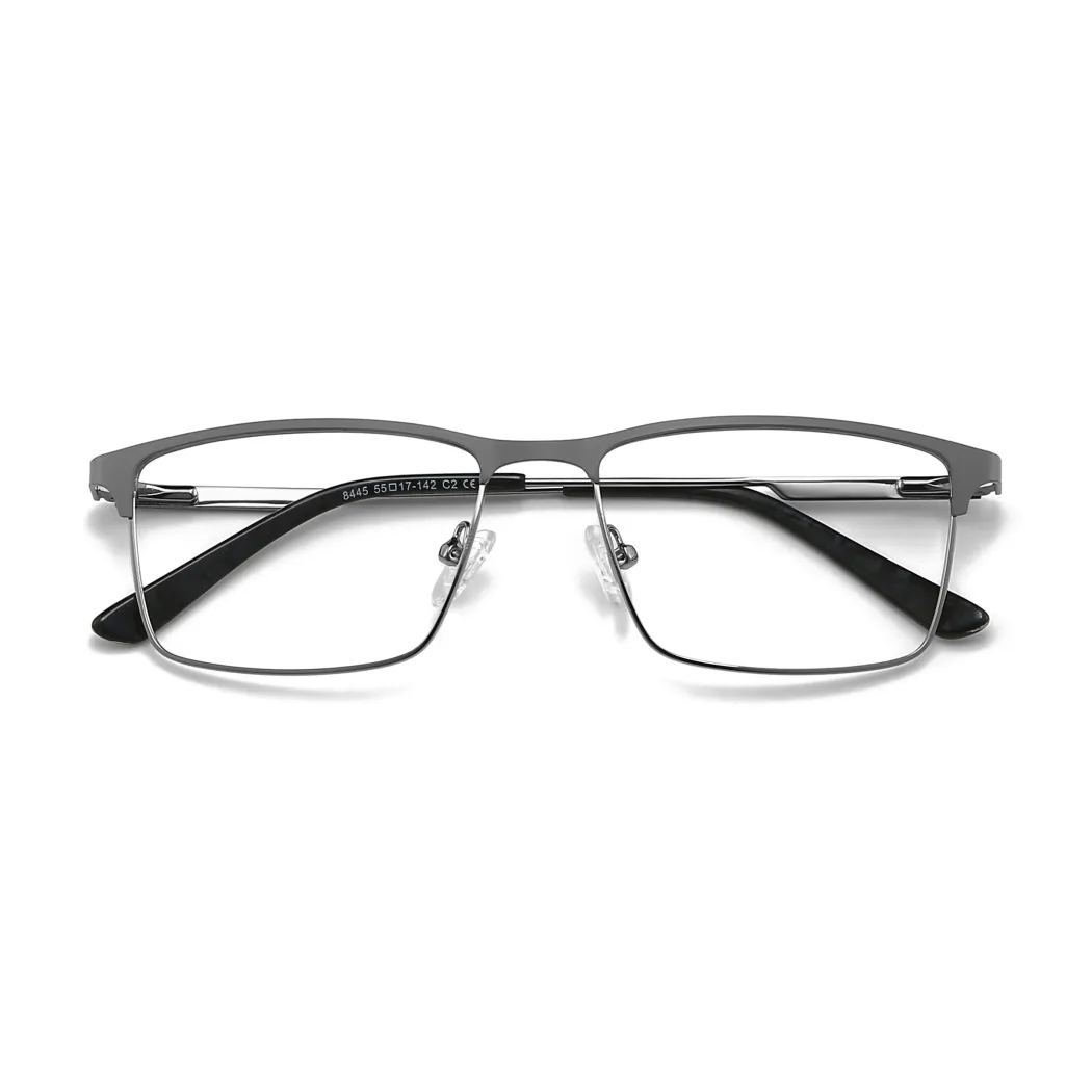 Browline Rectangle Grey