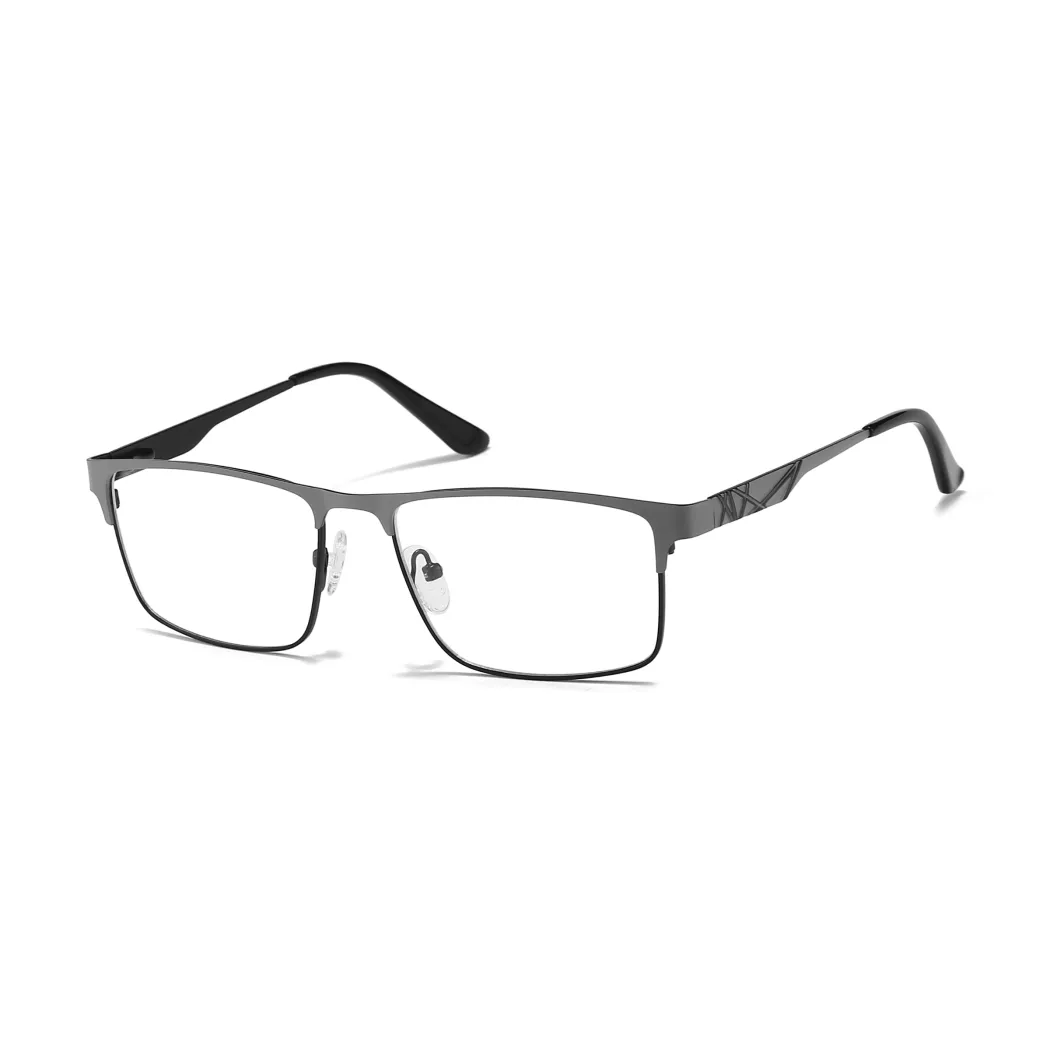 Browline Rectangle Grey