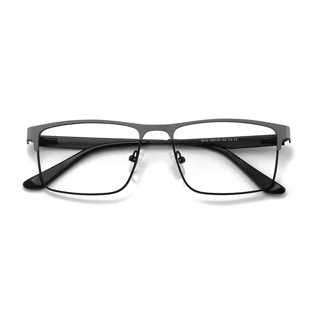 Browline Rectangle Grey