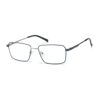 Rectangle Blue Eyeglasses