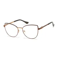 Oval Cat-eye Brown